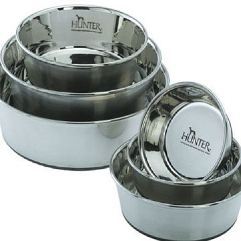 Hundenapf Chromstahl