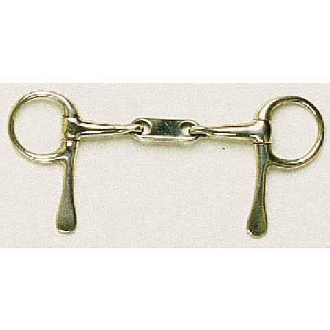 Trense doppelt gebrochen, Edelstahl